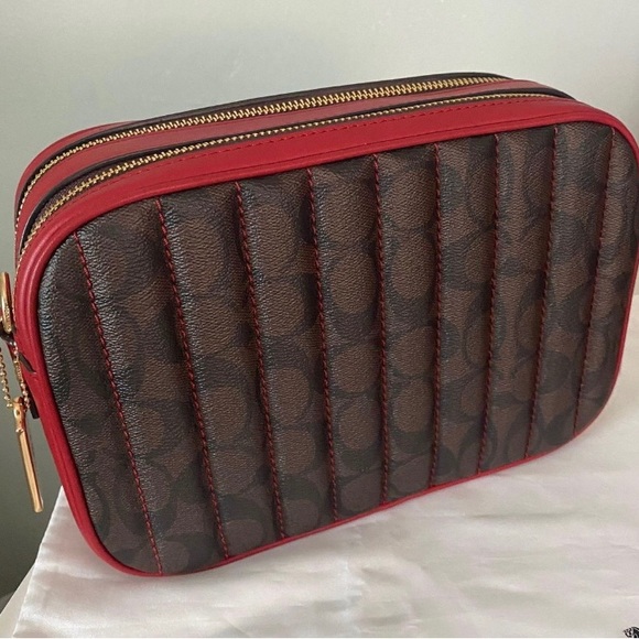 Coach Jes quilted crossbody with quilting & wristlet - Picture 6 of 9